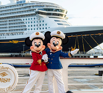 Delight in the magic of unique family vacations and world-class service on Disney Cruise Line. Cruises from $727